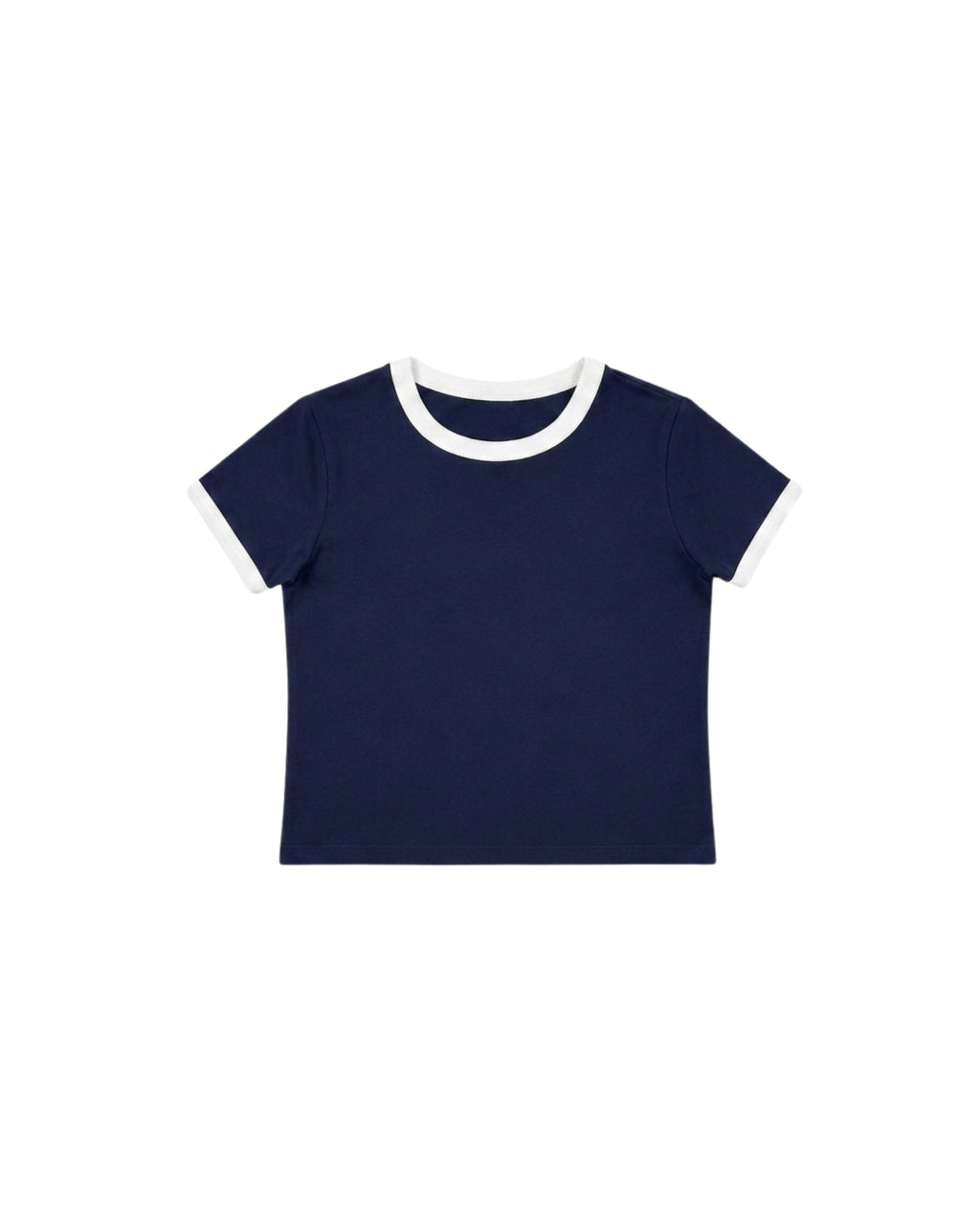 Ringer Baby Tee Navy