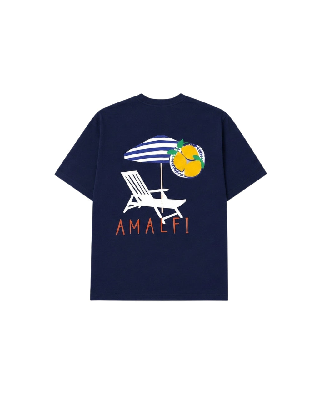 Amalfi Boxy Tee Navy
