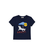 Amalfi Baby Tee Navy