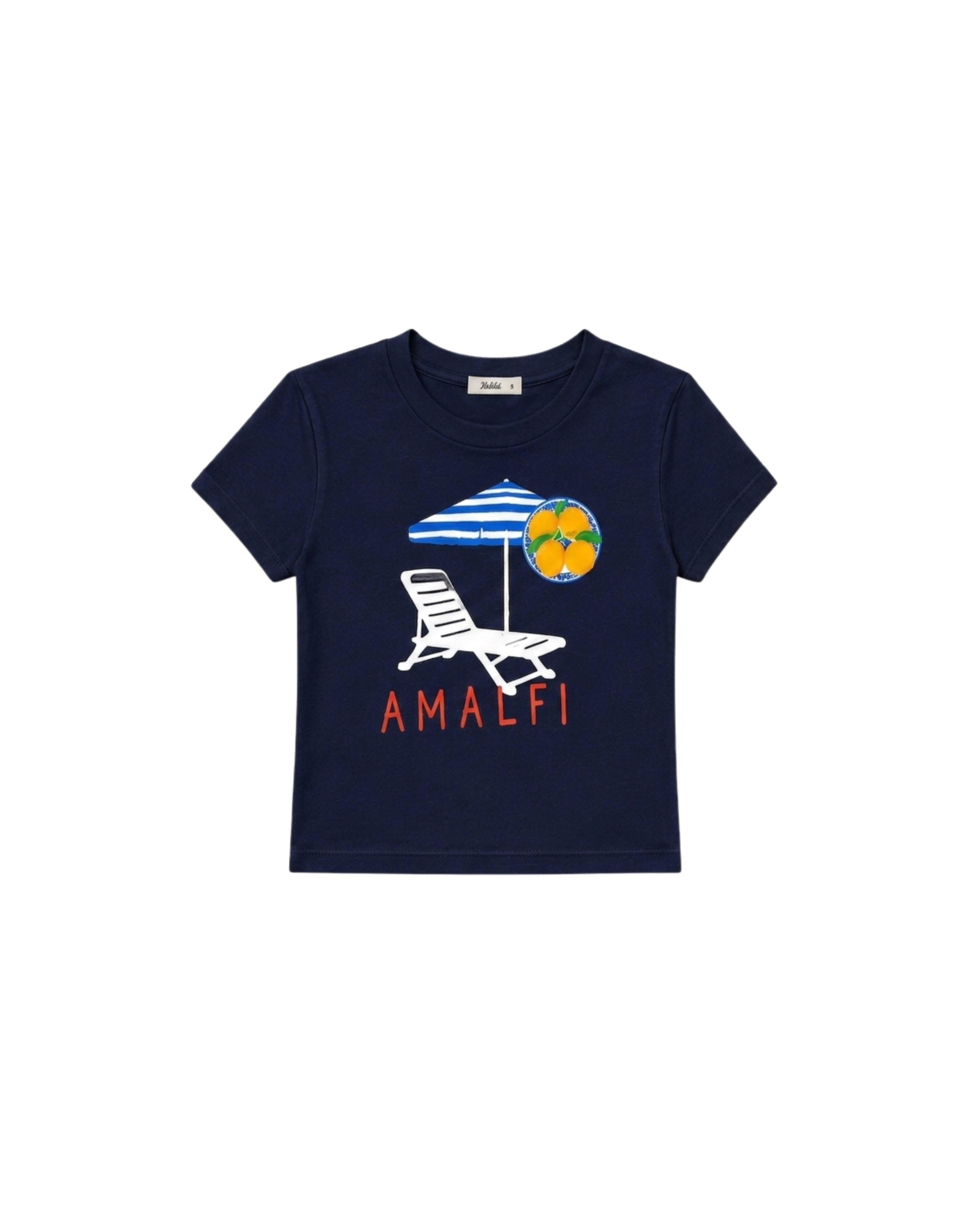 Amalfi Baby Tee Navy