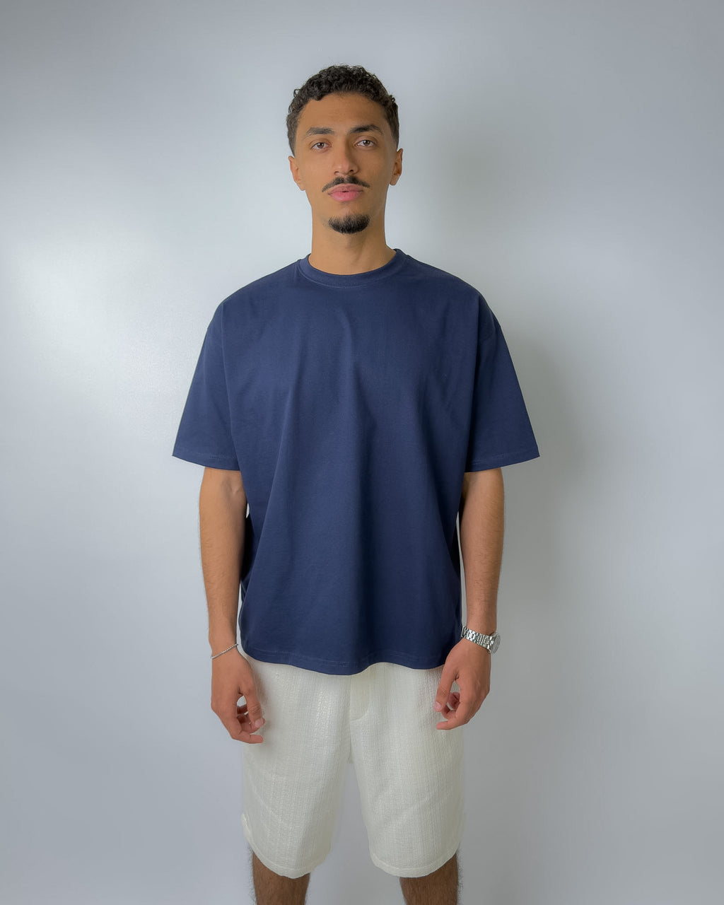 Amalfi Boxy Tee Navy