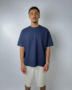 Amalfi Boxy Tee Navy