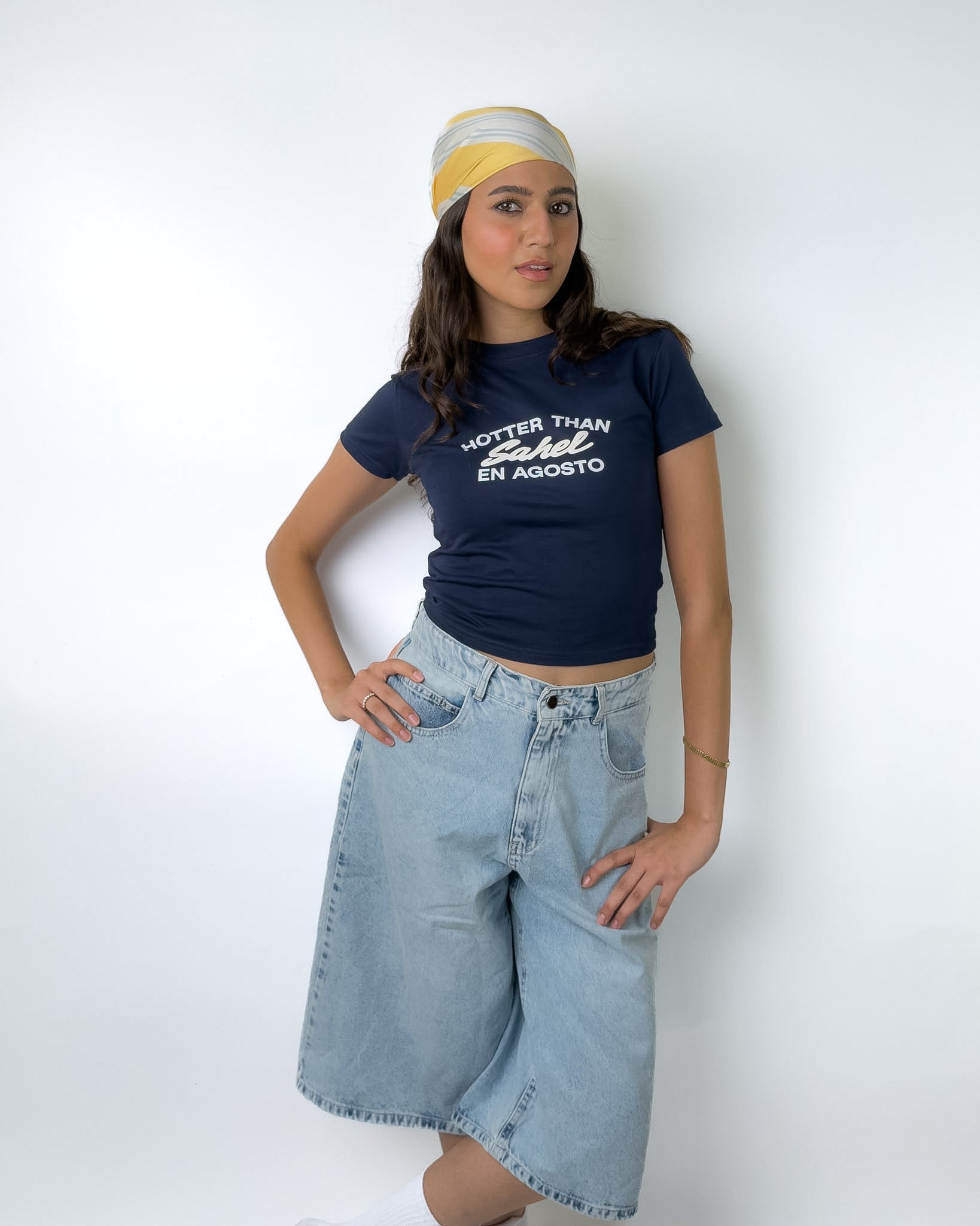 Hotter Than Sahel En Agosto Baby Tee