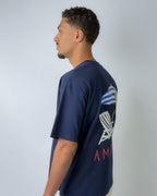 Amalfi Boxy Tee Navy
