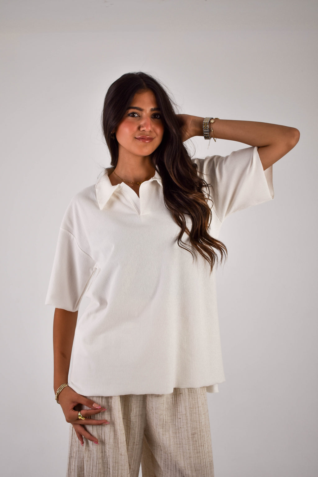 White Flow Shirt